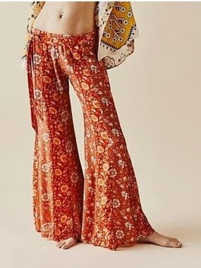 Free people Bali Sultry Boho Flare pants - Size S